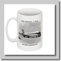 BCal VC10 coffee mug